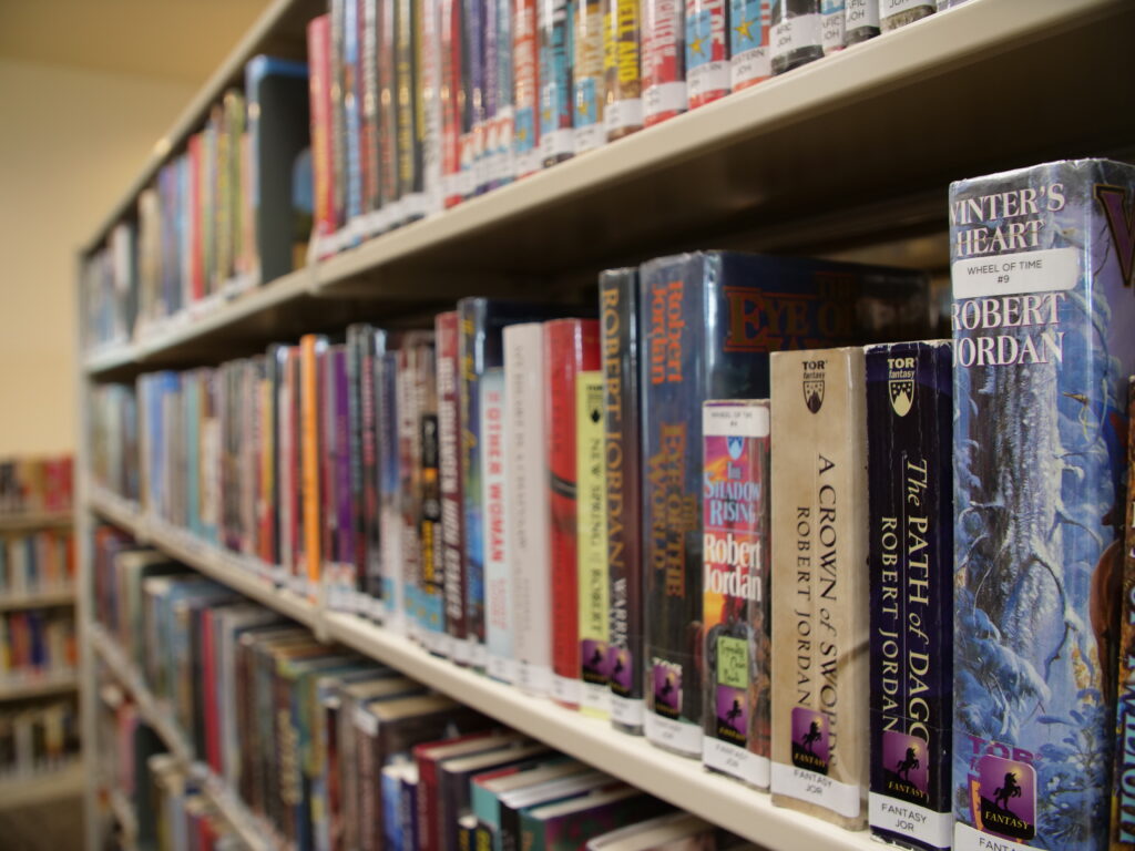 Books-on-Bookshelf