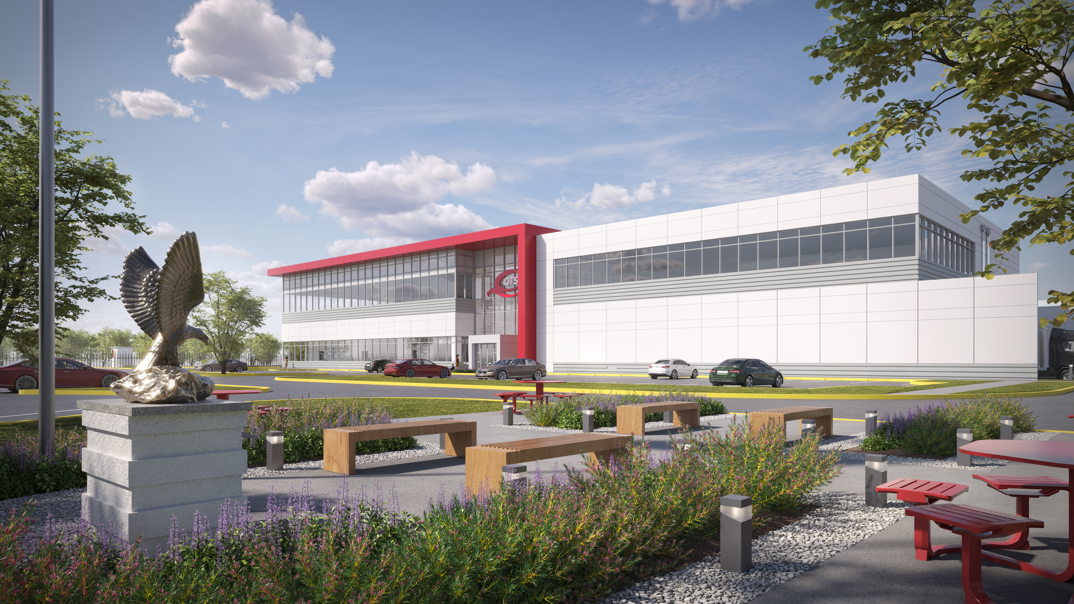 QTS begins construction on new datacenter campus in Eagle Mountain