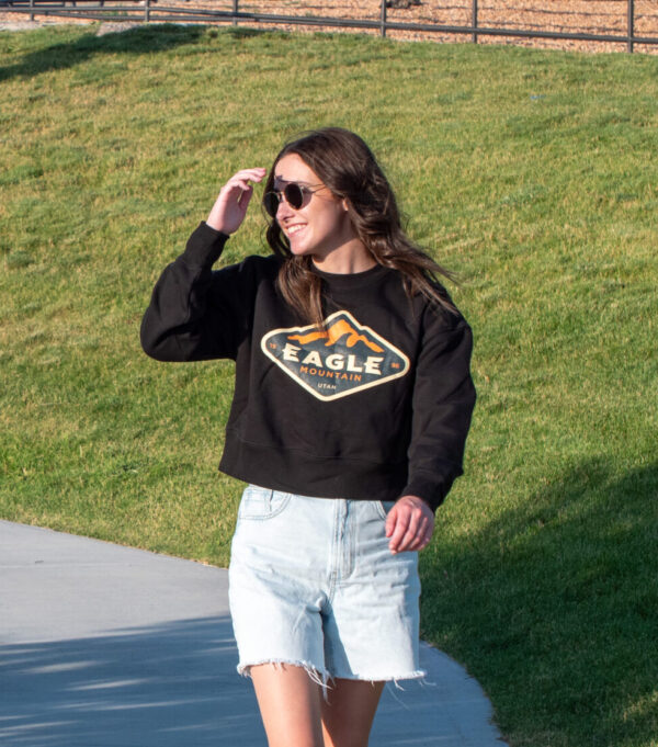 Cropped Crewneck Sweatshirt