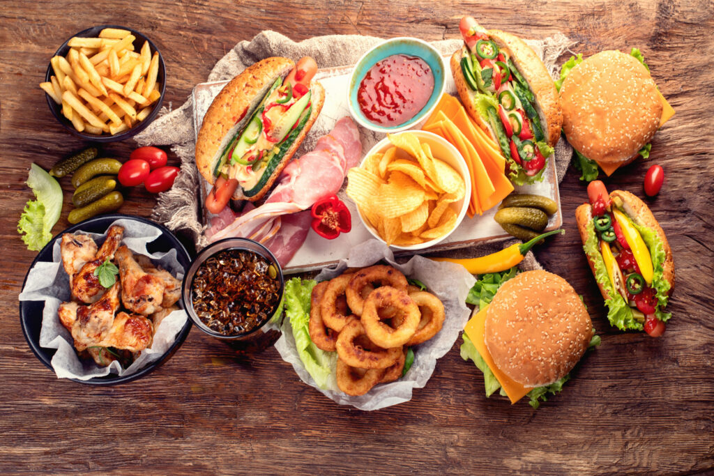 multiple-food-table