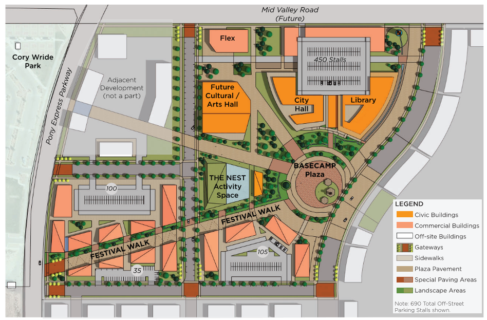 Eagle Mountain Downtown Concept