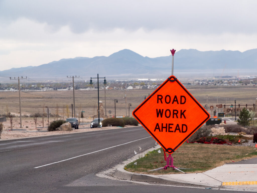 Road-Work-Ahead-Sign
