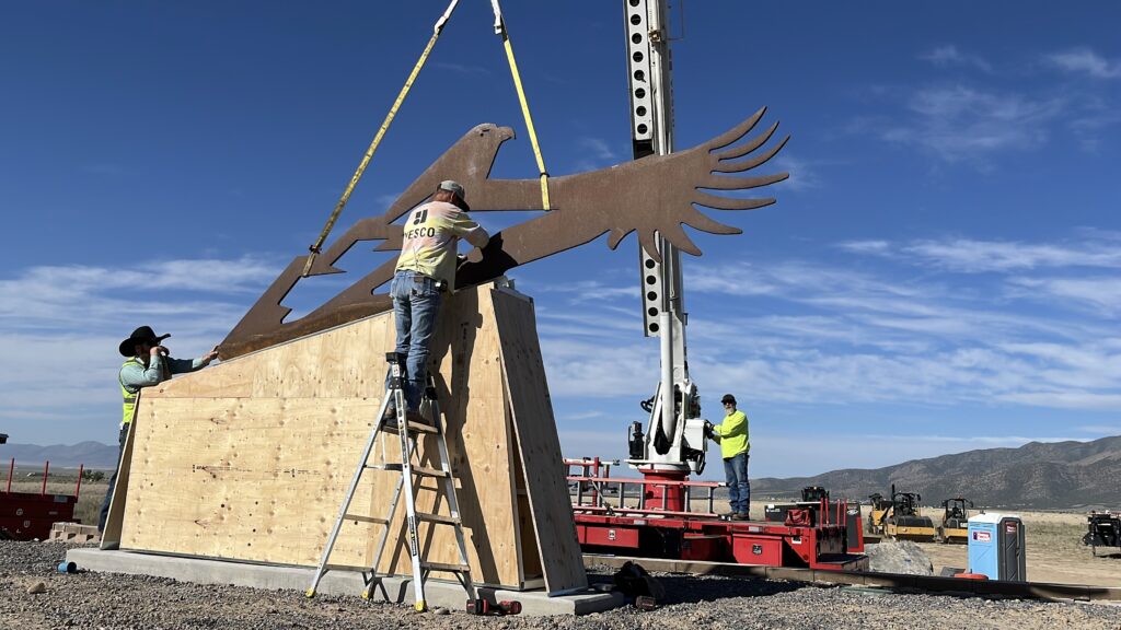 Eagle Monument restoration