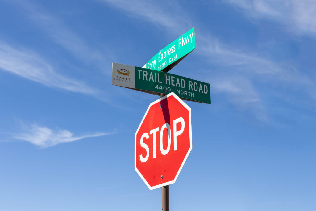Trailhead Road and Pony Express Parkway Work