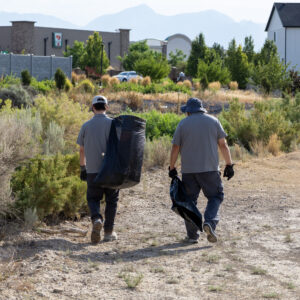 Eagle Mountain community members volunteering during Days of Service